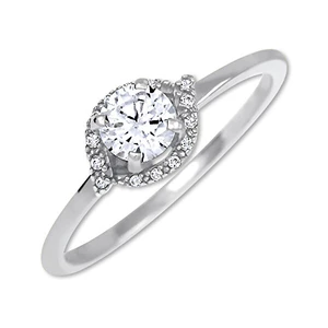 Brilio Silver Stříbrný zásnubní prsten 426 001 00531 04 51 mm
