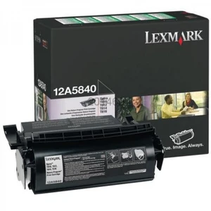 Lexmark 12A5840 černý (black) originální toner