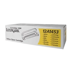 Lexmark 12A1453 žltý (yellow) originálny toner