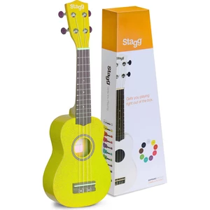 Stagg US Szoprán ukulele Lemon