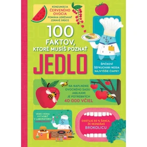 100 faktov, ktoré musíš poznat Jedlo - Alice James, Jerome Martin