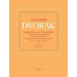 Antonín Dvořák Koncert pro violoncello a orchestr h moll op. 104 Noty