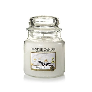 Yankee Candle Vanilla vonná sviečka Classic stredná 411 g