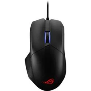 Optická herní myš Asus ROG Chakram Core 90MP01T0-BMUA00, ergonomická, s podsvícením, černá