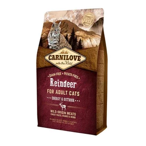 Carnilove Reindeer Adult Cats – Energy and Outdoor 2kg
