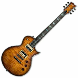 ESP LTD EC1000FM Amber Sunburst