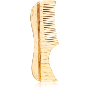 Golden Beards Eco Moustache Comb 7,5 cm dřevěný hřeben na vousy 7,5 cm