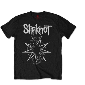 Slipknot T-shirt Goat Star Logo S Noir