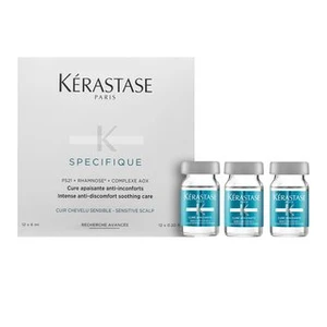 Kérastase Spécifique Cure Apaisante Anti-Inconforts vlasová kúra proti vypadávaniu vlasov 12 x 6 ml