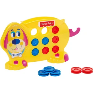 Fisher Price Hra pro předškoláky piškvorky s pejskem Tonym