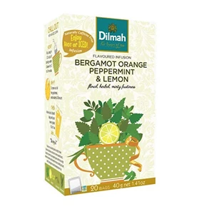 Dilmah Bergamot Orange Peppermint & Lemon 20 x 2 g