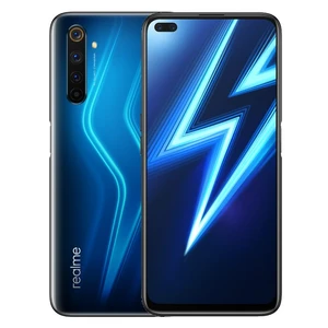 Realme 6 Pro, 8/128GB, Dual SIM, Lightning Blue - SK disztribúció