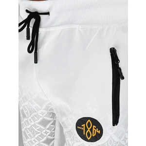 White Men's Tracksuit Shorts Dstreet