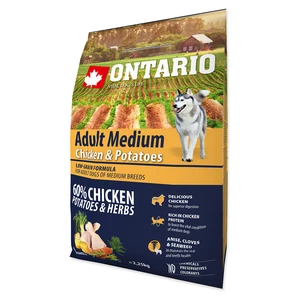 Ontario Adult Medium Chicken & Potatoes 2,25 kg