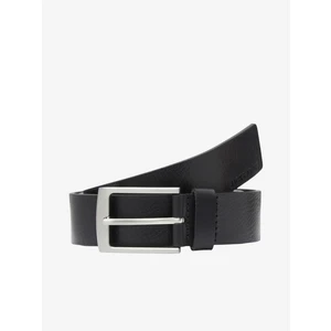 Black Men's Leather Strap Jack & Jones Stockholm - Mens