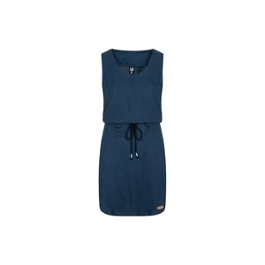 Women's dress LOAP NECLA Dark blue