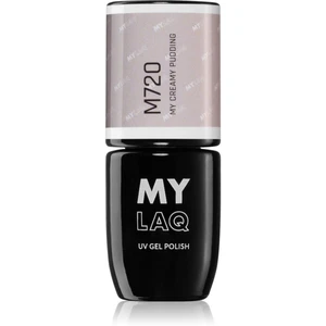 MYLAQ UV Gel Polish gélový lak na nechty odtieň My Creamy Pudding 5 ml