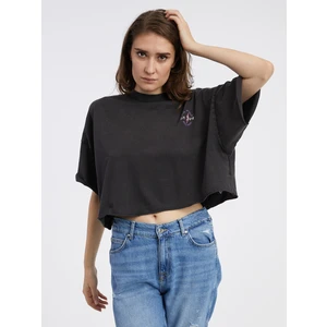 Black Women's Oversize T-Shirt ONLY Lucy - Women