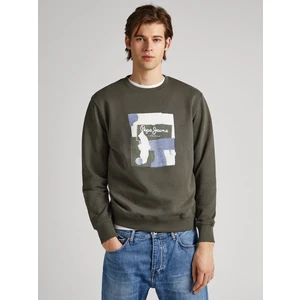 Grey Mens Sweatshirt Pepe Jeans Oldwive Crew - Men