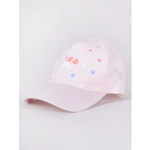 Yoclub Kids's Girl's Baseball Cap CZD-0619G-A100