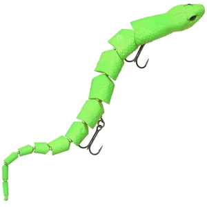 Savage gear 3d snake floating green fluo-20 cm 25 g