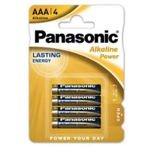 Panasonic Alkaline Power AAA 4 pack