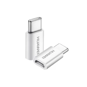 Redukcia Huawei AP20 z MicroUSB na USB-C, White