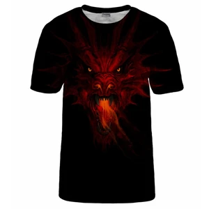 Keserédes Paris Unisex's Fire Dragon póló Tsh Bsp780