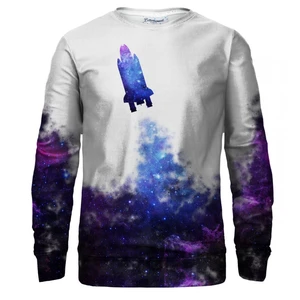 Bittersweet Paris Unisex's Spaceship Sweater S-Pc Bsp049 Purple