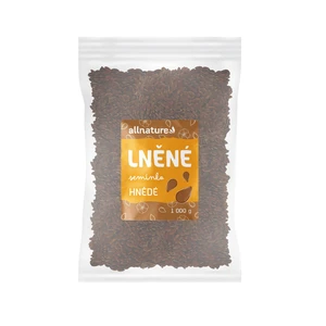 Allnature Lněné semínko hnědé 1000 g