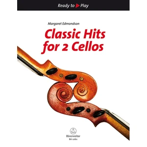 Margaret Edmondson Classic Hits for 2 Cellos Partition