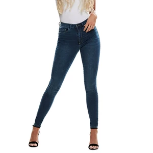 Blue Skinny Fit Jeans High Waist ONLY Royal