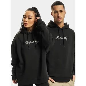 DEF Definitely Embroidery Hoody Black