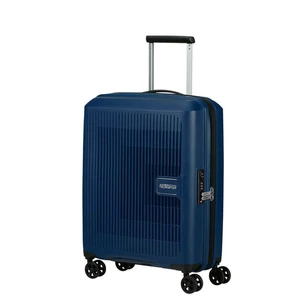 American Tourister Kabinový cestovní kufr Aerostep S EXP 36/40 l - tmavě modrá