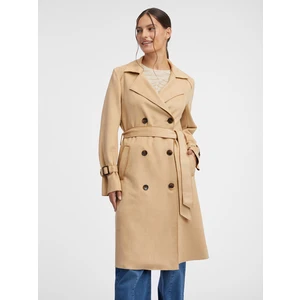 Orsay Beige Ladies Suede Trench Coat - Women