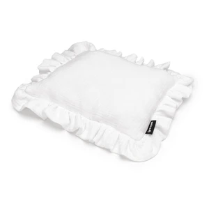 T-TOMI Muslin Pillow polštářek White 25 x 30 cm 1 ks