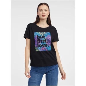 Orsay Black Womens T-Shirt - Women