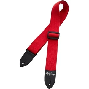 Epiphone Cotton Guitar Strap Red