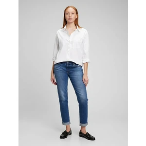 GAP Jeans mid rise girlfriend Washwell - Women