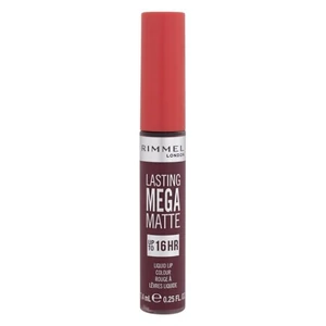 Rimmel Lasting Mega Matte lehká tekutá matná rtěnka 16h odstín Plum This Show 7,4 ml