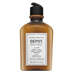 Depot No. 107 White Clay Sebum Control Shampoo čistiaci šampón proti podráždeniu pokožky 250 ml