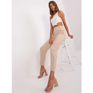 Light beige suit trousers by OCH BELLA