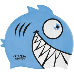 AQUA SPEED Kids's Swimming Cap ZOO Pirana 02