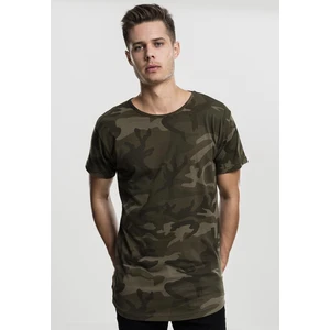 Camo Shaped Long Tee olive camo