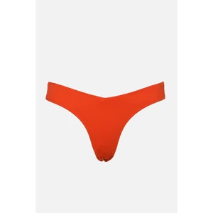 Trendyol Tile Textured V Cut Bikini Bottoms