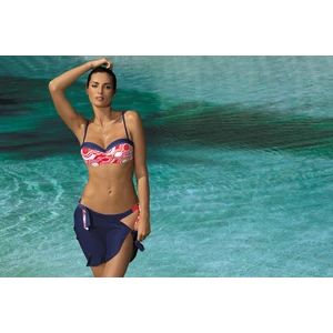 Marina Blu Scuro M-290 swimsuit navy blue-red (118)