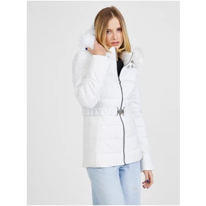 White Women's Quilted Jacket Guess - Women
