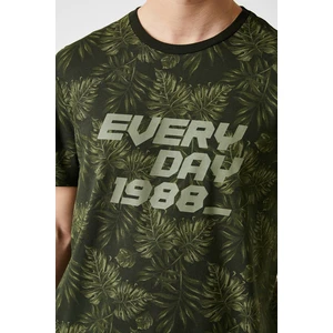 Koton T-Shirt - Green - Regular fit