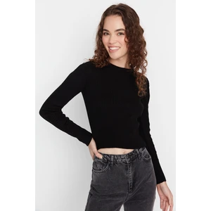 Trendyol Sweater - Black - Regular fit