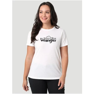 White Women's T-Shirt Wrangler - Women